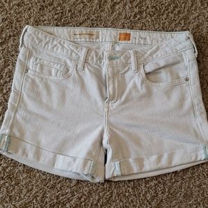 Anthropologie Bluish White Shorts